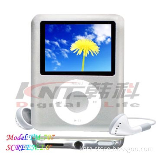 Mp4 player with 2.0" TFT screen support card reader